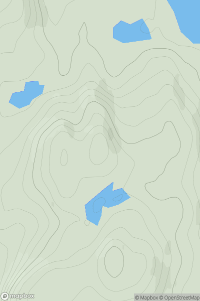 Thumbnail image for Creag na h-Iolaire [Lewis and Nearby Islands] showing contour plot for surrounding peak